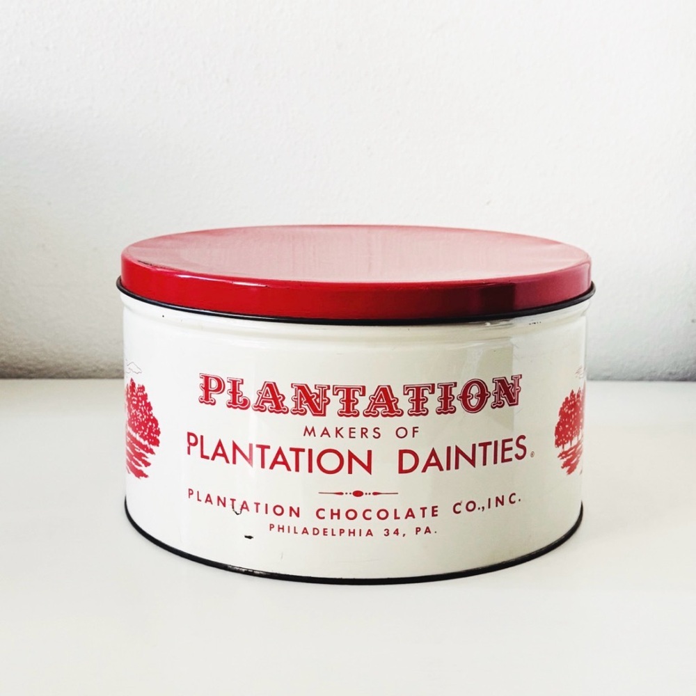Vintage Plantation Dainties Tin